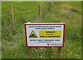 Colquhoun Park Flood Alleviation Scheme sign