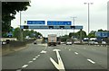 Junction 1 on the M5 heading north