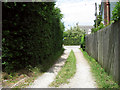 Footpath, Coney Weston