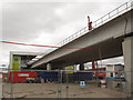 Rebuilt Pudding Mill Lane DLR station