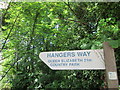 Hangers Way sign at Alton