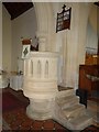 SS6644 : Christ Church, Parracombe: pulpit by Basher Eyre
