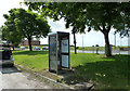 SD6308 : Telephone Box On the A6 by Cooper Turning by Peter Bond