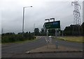 Access to A90 southbound