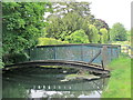 Footbridge over the New River north of Spital Brook