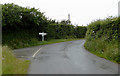 Lane to Elmscott at Firebeacon Cross, Devon