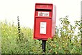 Pressed-steel postbox (BT21 581), Ballyvester, Donaghadee (July 2015)