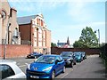 The rear of the Clifton Street Orange Hall