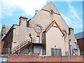 The rear of the Belfast Indian Community Centre