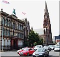 Clifton Street Orange Hall and the Carlisle Memorial Methodist Church