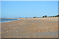 SZ9098 : Sweeping beach by N Chadwick