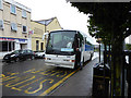 Anonymous bus on the Aberystwyth to Cardiff route