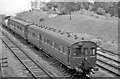 Gloucester - Chalford double-set auto-train near Haresfield, 1956