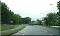 A6, Preston Road, approaching a roundabout