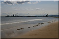 NZ5327 : Teesmouth industries, from North Gare Sands by Christopher Hilton