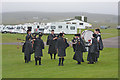 Pipe band at Sands Holiday Centre (1)