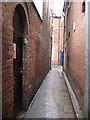 Worcester alleyway