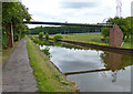 Pipebridge crossing the Trent & Mersey Canal in Trentham