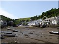 SX5447 : Noss Creek at low tide by David Smith