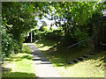 Footpath above the River Eden