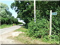 Footpath Sign