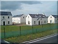 New built holiday cottages on the Dundrum Road