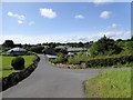 Road into Ugborough from Ware Cross