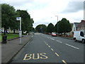 Bus stop on Forrest Street (A89)