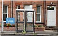 Two telephone boxes, Eglantine Avenue, Belfast (July 2015)