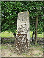 Boundary stone at Herd Farm, Eccup