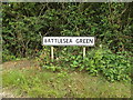 Battlesea Green sign