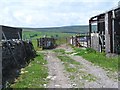 Bridleway and barns