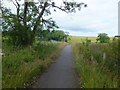 Cycle track by Aldourie Primary School