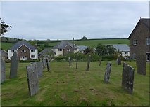 SS5937 : St Peter, Shirwell: churchyard (iv) by Basher Eyre