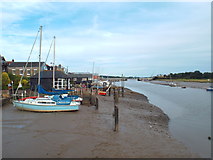 TM0321 : River Colne at Wivenhoe by Malc McDonald