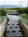 SE3927 : Drainage outlet from St Aidan's to the River Aire [2] by Christine Johnstone