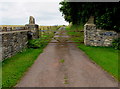 Access road to Woodsend Farm south of Pembroke