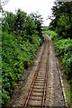 West Wales Line railway from Lamphey towards Manorbier