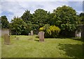 Inside the old burial ground, Kirkton