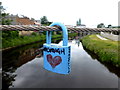 H4572 : Love lock, Omagh (2) by Kenneth  Allen