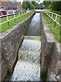 Weir at Wheelock Lock No 62