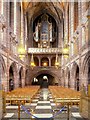 SJ3589 : Lady Chapel Arch and Organ by David Dixon