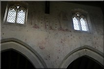 TF0433 : Church of St Andrew, Pickworth: Wall paintings by Bob Harvey
