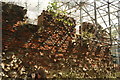 View of the ruins of the London Wall from St. Alphage