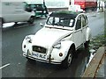 Vintage 1985 Citroen 2CV, Chelsea Embankment