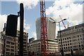 View of the Walkie Talkie from Upper Thames Street