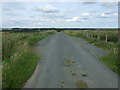 Passing place on the minor road towards Little Scaling Farm