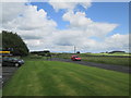 The  B6318  eastward  from  Housesteads  car  park