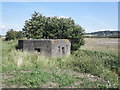 Pillbox at the edge of the former Weston Airfield
