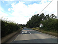 TM1668 : Entering Rishangles on the B1077 Eye Road by Geographer